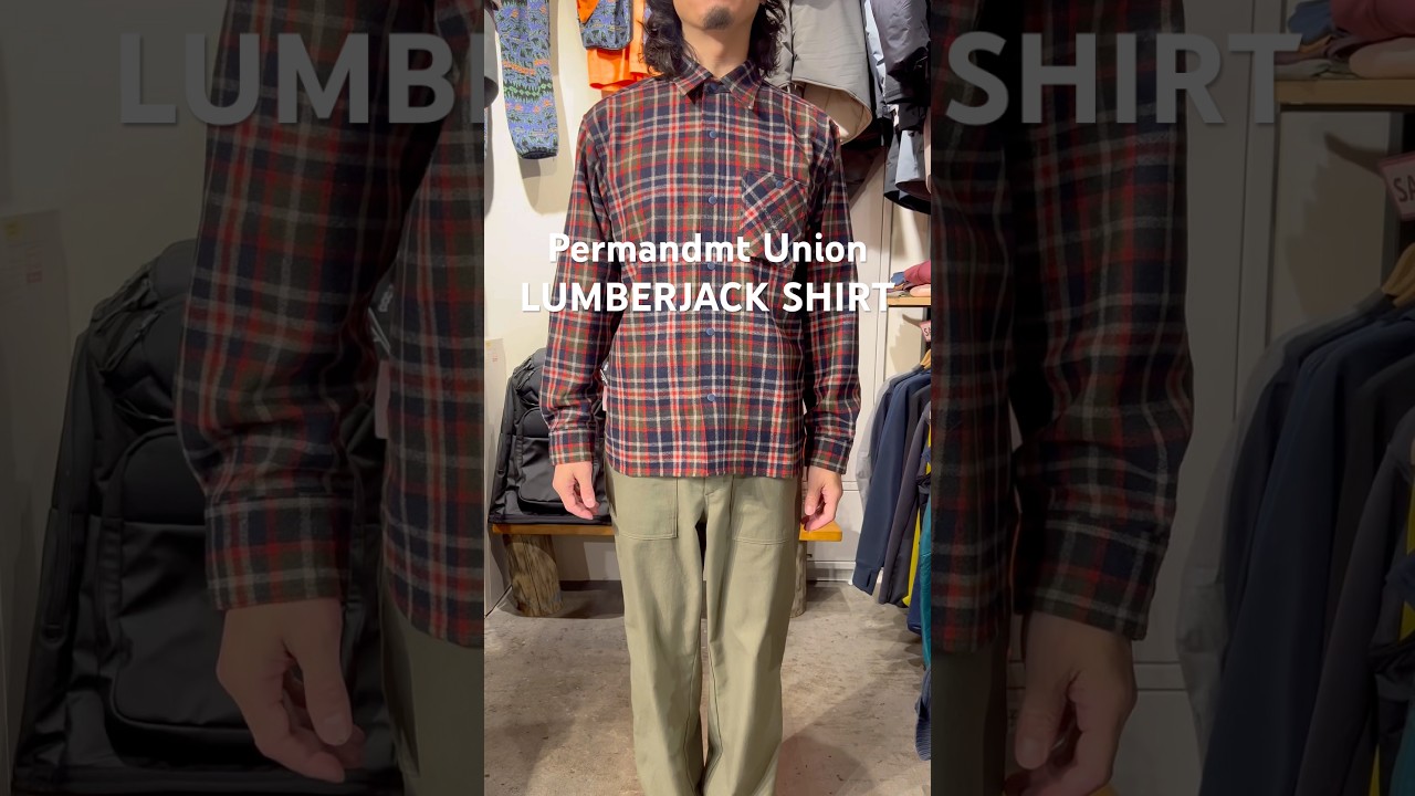 Permanent Union LUMBERJACK SHIRT】ユニセックス ランバージャック