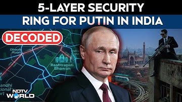 Putin India Visit News | Commandos, Snipers, Drones, AI: 5-Layer Security Ring For Putin In India