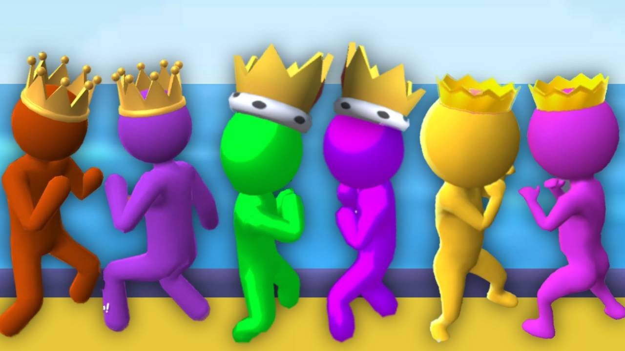 GIANT RUSH vs SIZE UP vs COLOR RUN STICKMAN 3D