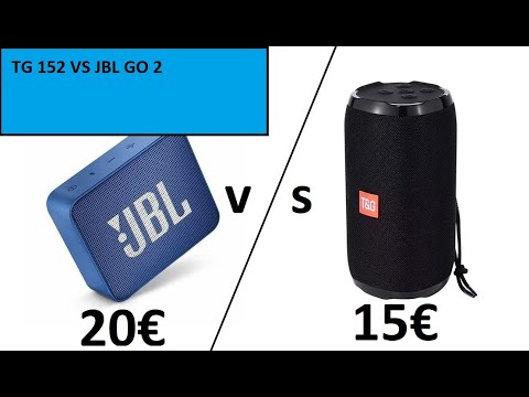 15€ "κινέζικο" ηχείο καλύτερο από JBL? (JBL GO 2 VS TG 152)