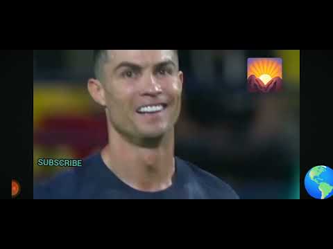 al khaleej vs al nassr 0 : 2 Cristiano Ronaldo gol &amp; asist