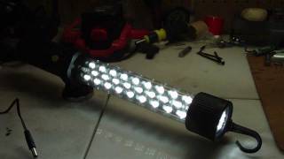 craftsman rechargeable flashlight work light model 73904 AC Adapter for Cordless Worklight 35 LED 27 Lights : Electronics Craftsman LED Work Light