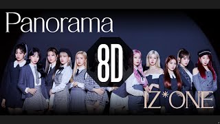 [8D MUSiC] PANORAMA - IZ*ONE (아이즈원) | Use headphones🎧🎧🎧