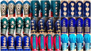 💯💥Blue/Sky color blouse sleeve design 2024 || 💙baju designs new || New blouse sleeve design #blouse