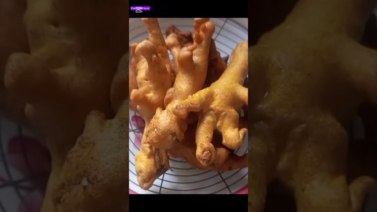 Delicious Snacks Recipe | Viral Chicken Feet Recipe | Pak Zaika Food 