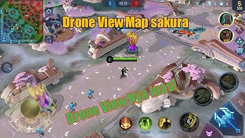 📸DRONE VIEW MLBB VERSI 2.0 MAP SAKURA TERBARU PATCH WANWAN💥