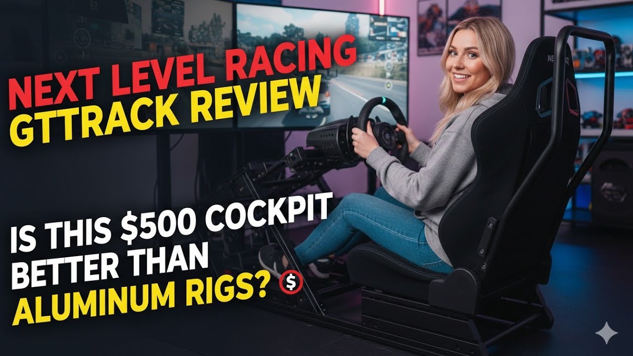 Next Level Racing GTTrack Review: Is This $500 Cockpit Better Than Aluminum Rigs?