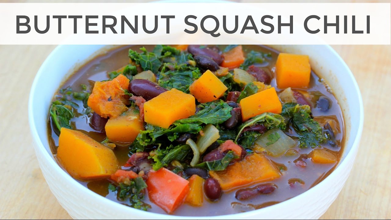 Butternut Squash Soup Recipe with Kale | Clean & Delicious