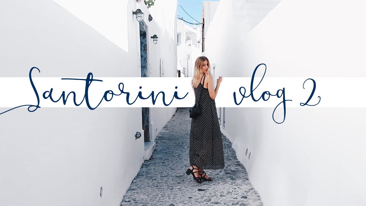 Santorini Vlog #2 ♥ ¡NOS CANCELAN EL VUELO!