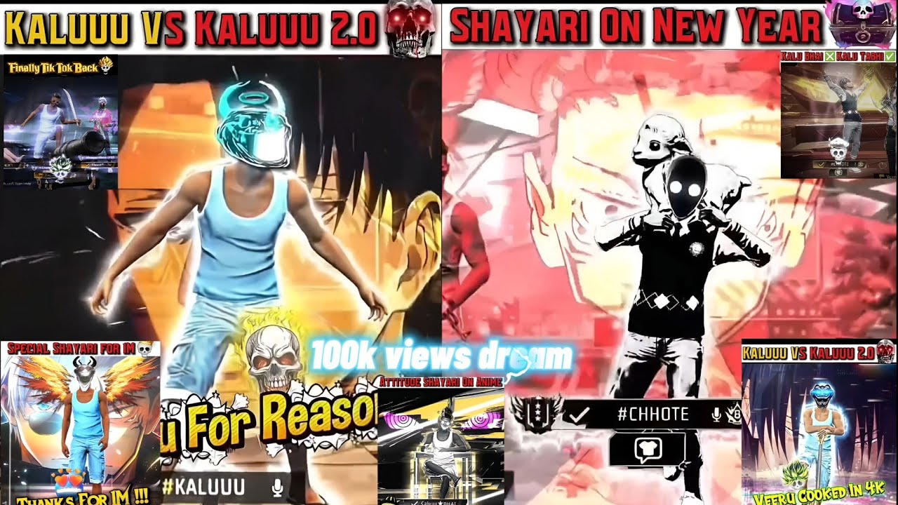 🤡 Impossible Wishes Gone wrong 😂 wait for last 🌚 #freefire​#kaluu​#shorts​#veerubhai262 