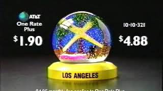 Att 1998 Television Commercial  One Rate Plus  Snow Globe