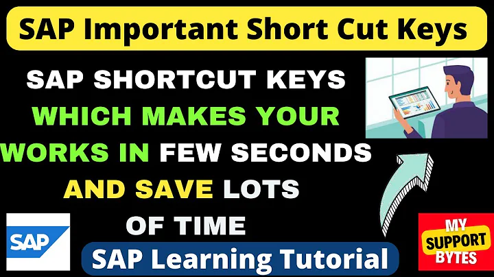 SAP SHORTCUT KEYS WHICH MAKES YOUR WORKS IN FEW SECONDS AND SAVE LOTS OF TIME II SAP TRICK & TIPS II
