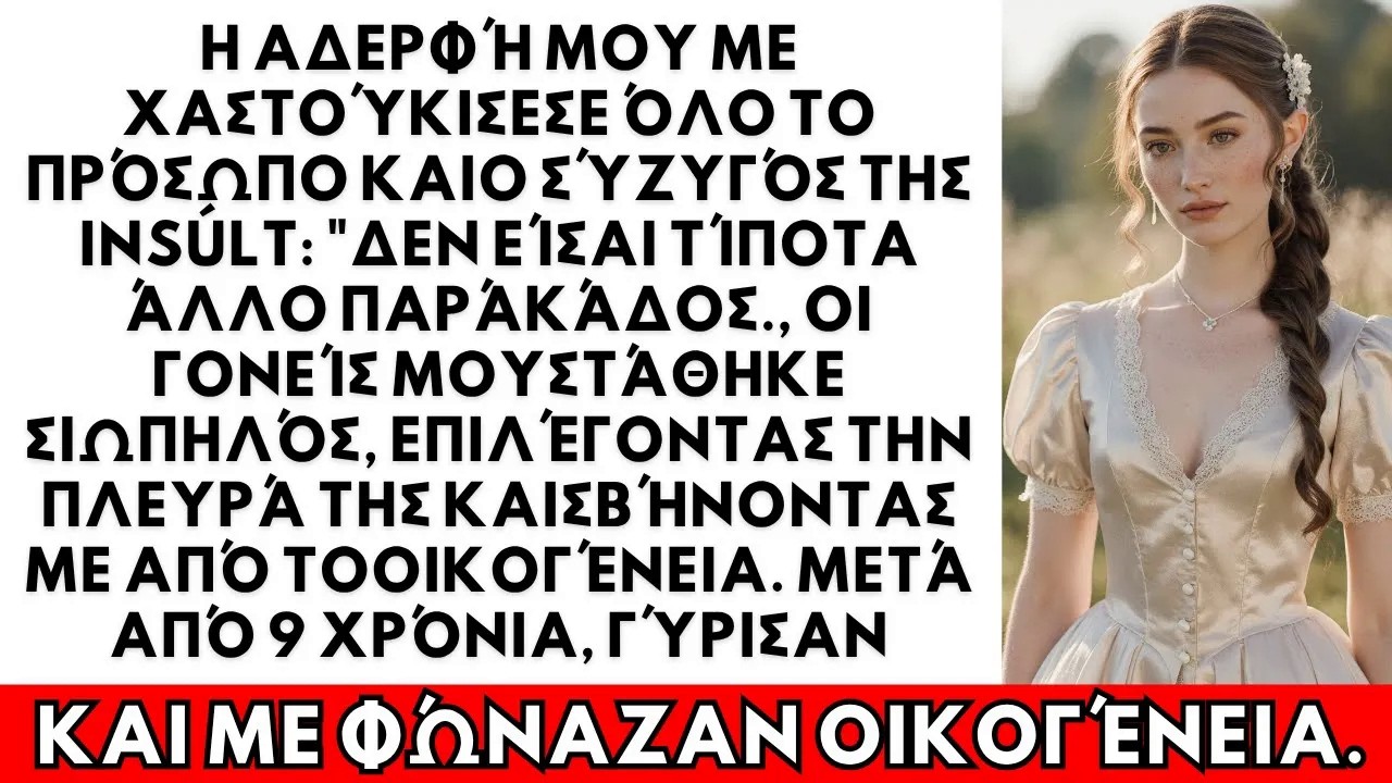 Η Αδελφή Μου Με Χτύπησε, Ο Σύζυγός Της Με Αποκάλεσε Σκουπίδι—2 Χρόνια Αργότερα…