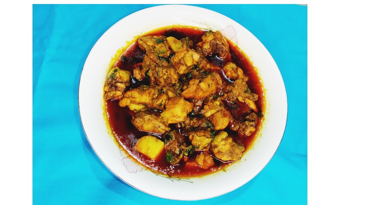 মুরগীর মাংস রান্নার রেসিপি। হাতের কাছে থাকা মসলা দিয়ে খুব সহজে রান্না করা সম্ভব।