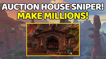 AUCTION HOUSE SNIPER ADDON! Point Blank Sniper Guide & Setup | Shadowlands Goldmaking