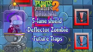 New plasmatic Future Trap tiles & Infi-nut-like Deflector Zombie - Full Far Future | PvZ 2 Original