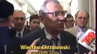 29.05.1993 Wałęsa rozwiązuje Sejm. Leszek Miller kontra marszałek