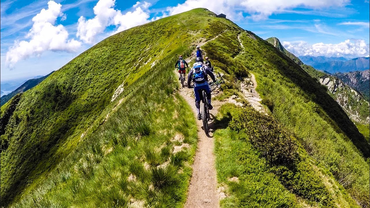 MTB Monte Tamaro - Arosio - Bedano - YouTube