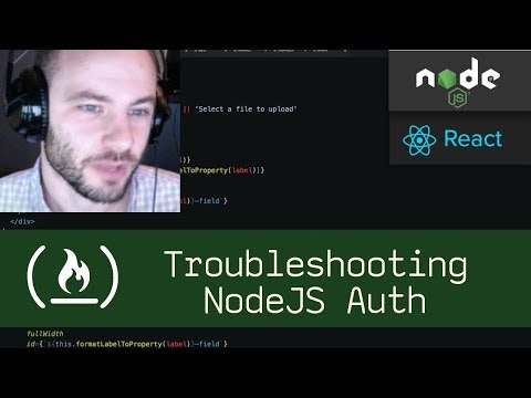 Troubleshooting NodeJS Auth (P4D13) - Live Coding with Jesse