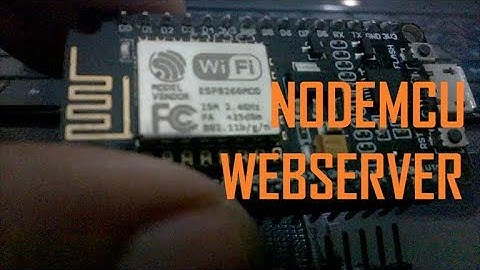 Esp8266 12-E  Nodemcu webserver (Arduino ide programing) IOT Project