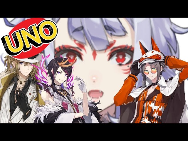 【 UNO! COLLAB 】wholesome fun with Luxiem's Mysta, Shu & Luca!【NIJISANJI EN | Nina Kosaka】のサムネイル