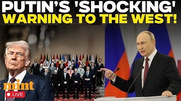 Putin Live | Vladimir Putin’s CHILLING WORDS To the West | Russia Ukraine | Trump | NATO | Russia