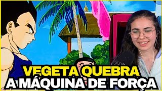 VEGETA QUEBRA A MÁQUINA DE MEDIR A FORÇA
