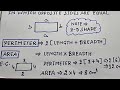 Definition Perimeter and Area of Rectangle  🤩🤩Geometry //From class 5th onwards