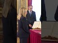 Il giuramento di Giorgia Meloni #shorts | RSI Info