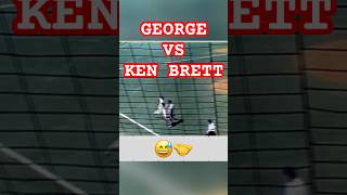 Famous George Brett and his BIG BRO faced off...guess what happened! 😅 #shorts Wealth