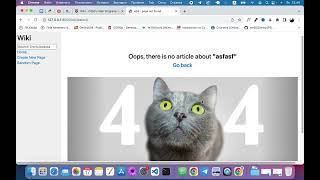 CS50W - project 1 - Wiki