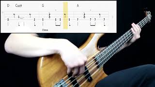 Matchbox 20 - Back 2 Good (Bass Cover) (Play Along Tabs In Video)