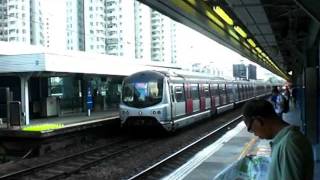 {ERL} ER20 8003 haul the KTT through train towards Hung Hom for service