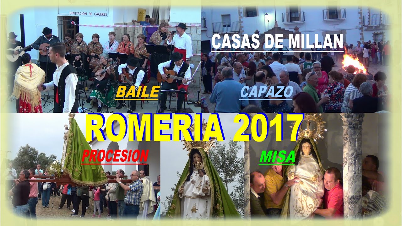 CASAS DE MILLAN. ROMERIA 2017.