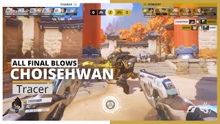 CHOISEHWAN TRACER Highlights vs Dynasty | All the Final Blows | OWL Season 2021 Week 1