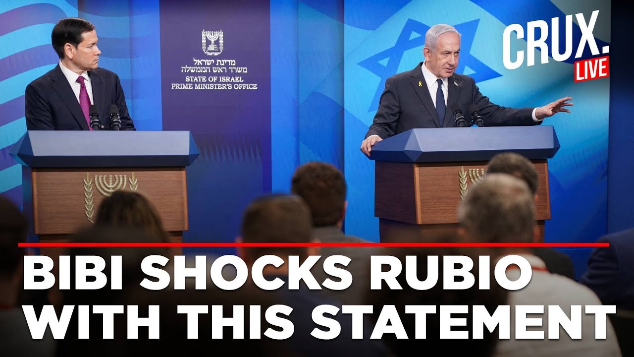 LIVE | Rubio And Netanyahu's Joint Press Conference After Trump Warns Israel On Doha Strike | Hamas