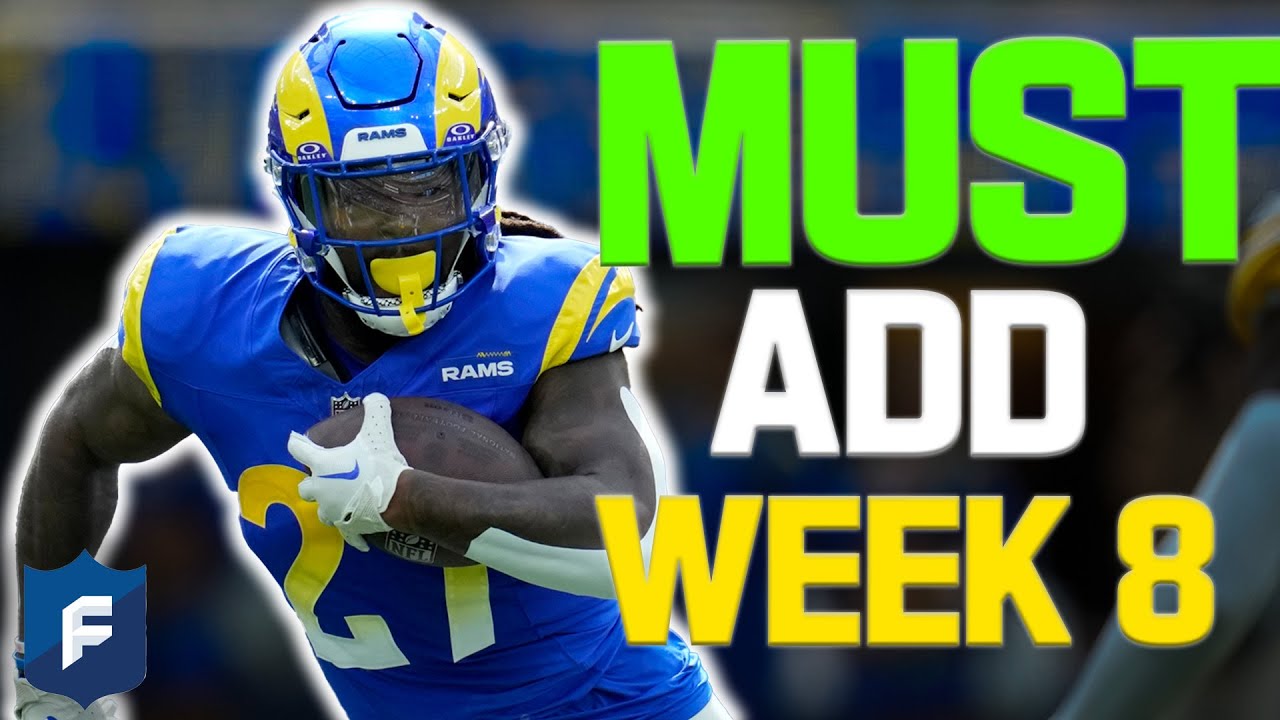 MUST ADD Players for Week 8 | 2023 NFL Fantasy Football