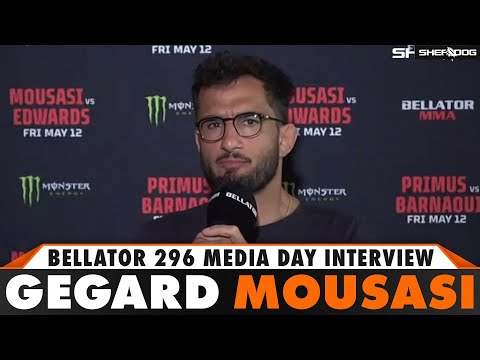 Gegard Mousasi on Fabian Edwards fight | Bellator 296 Media Day Interview