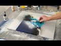 Abstrakte malerei how to paintdemo peinture abstraiteabstract art pintura abstracta