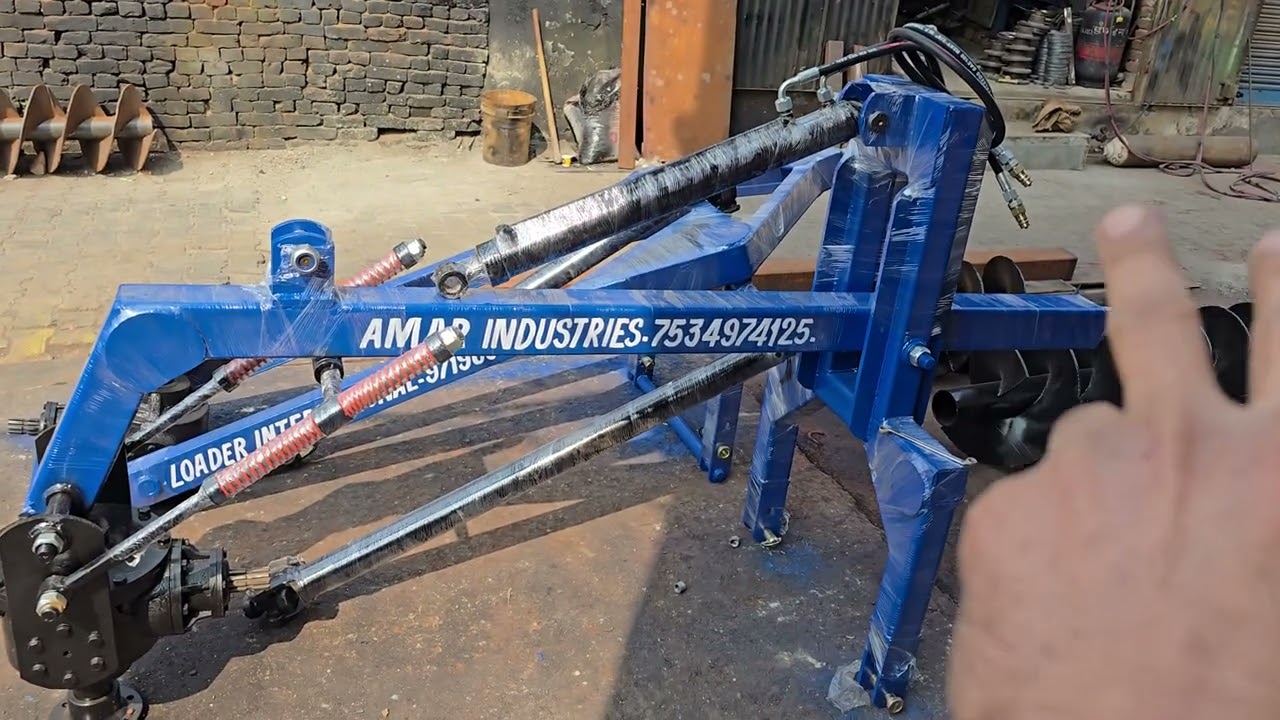 20/02/2025 DISPATCH POST HOLE DIGGER MFG BY AMAR INDUSTRIES 7534974125 9719654125