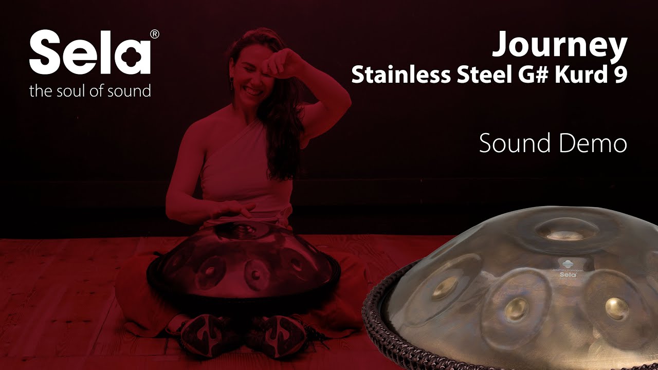 Sela SE 218 Journey Handpan G# Kurd Stainless Steel