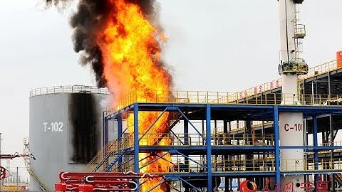 Guoxing Firefighting robot Fire extinguishing site