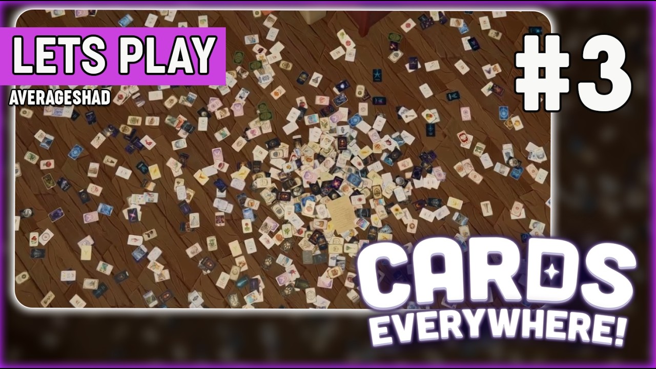 2,000 Card Pickup | Cards Everywhere | Lets Play | Part 3