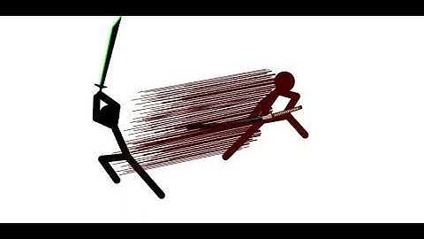 katana vs sword stickman animation (pivot animator)
