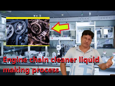 Engine chain cleaner making formulation. Engine chain cleaner making ...