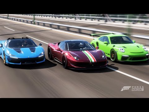 YENİ ARABALARIMIZI KAPIŞTIRDIK - MERVAN vs BATURAY vs MAMİ - Forza Horizon 5