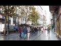 4K Walk - Budapest, Hungary "Main City Shopping Street in Christmas"