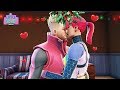 DRIFT AND LITTLE KELLY KISS UNDER THE MISTLETOE | Fortnite short Film