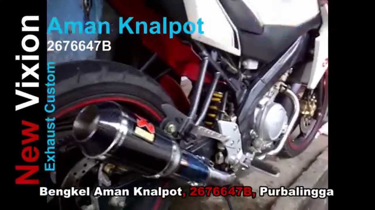 New Vixion Akrapovic Lorenzo Burn Tip Series.