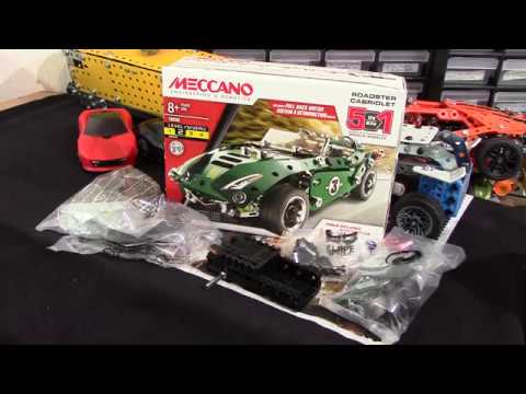 meccano 5 model set roadster